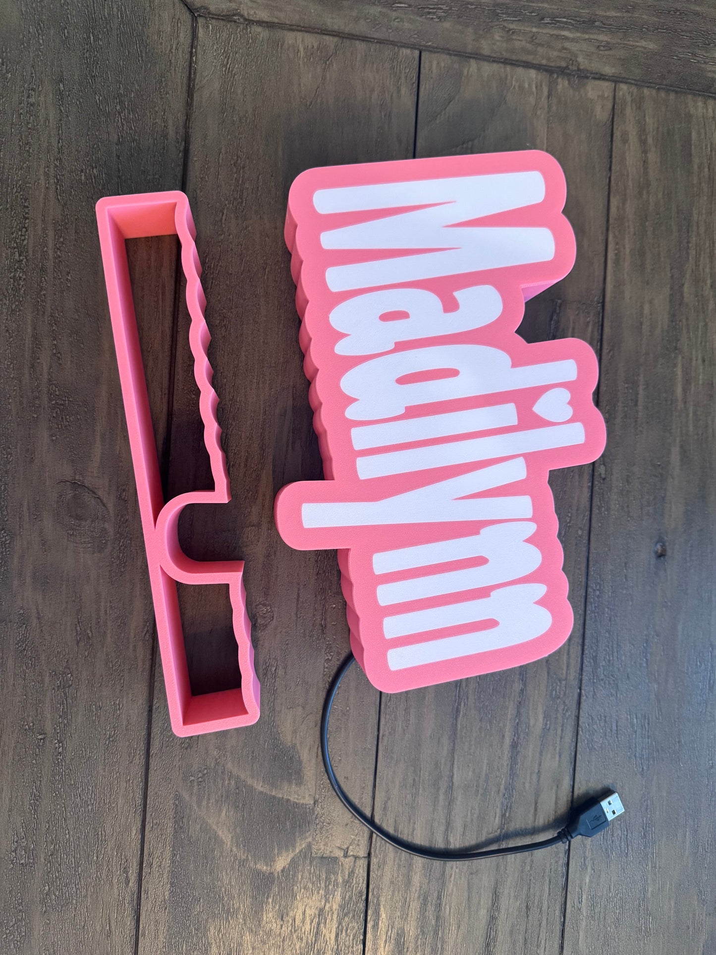 Name Light Box
