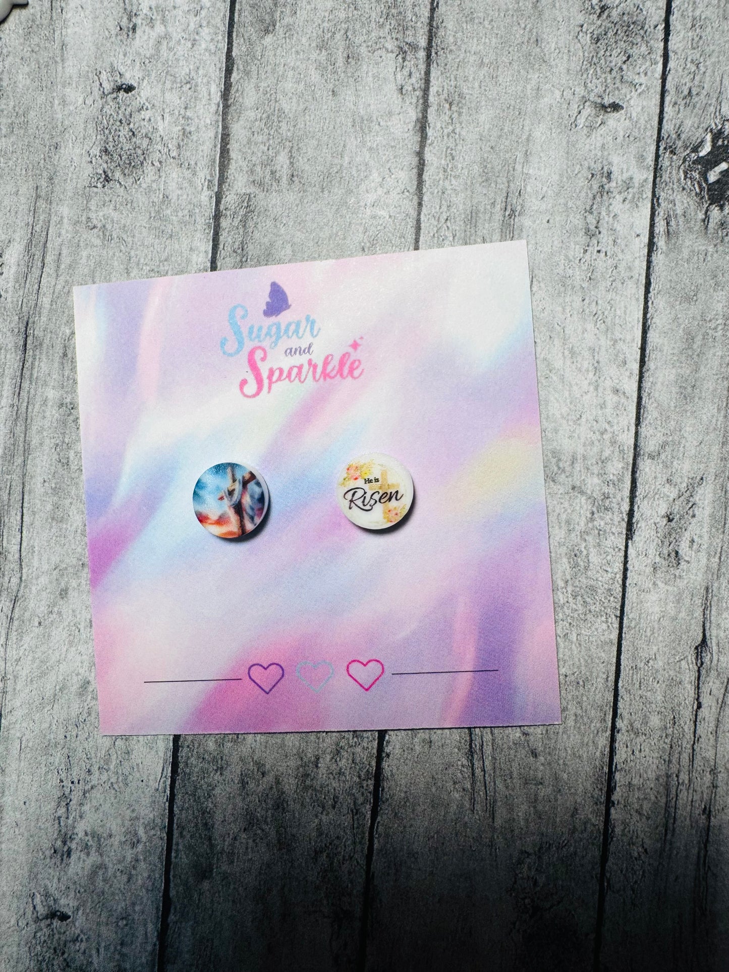 Acrylic Easter Cross Designs