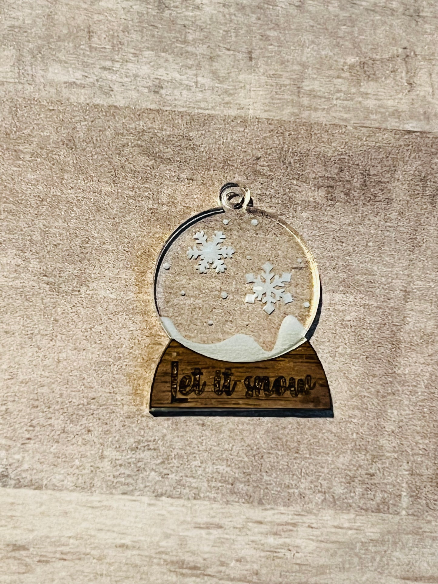 Snow globe Dangly
