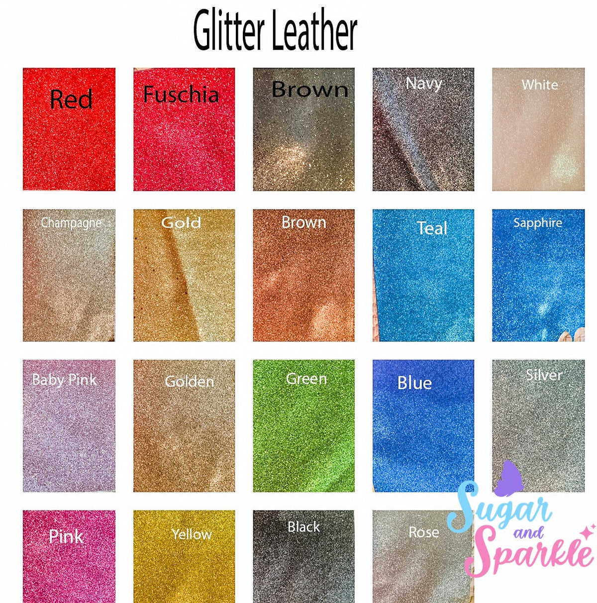 Glitter Leather Dangly Halloween