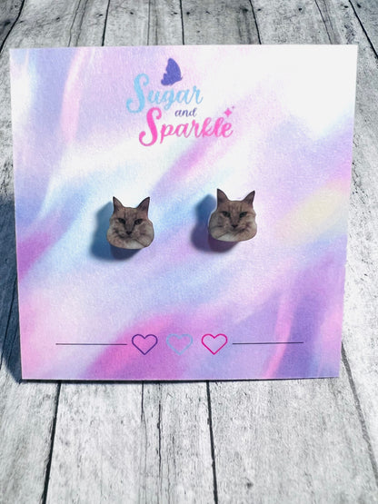 Turn your Pet Photo into Earrings!