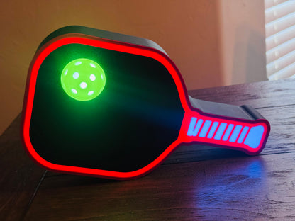 Pickleball Paddle Led  Light Box