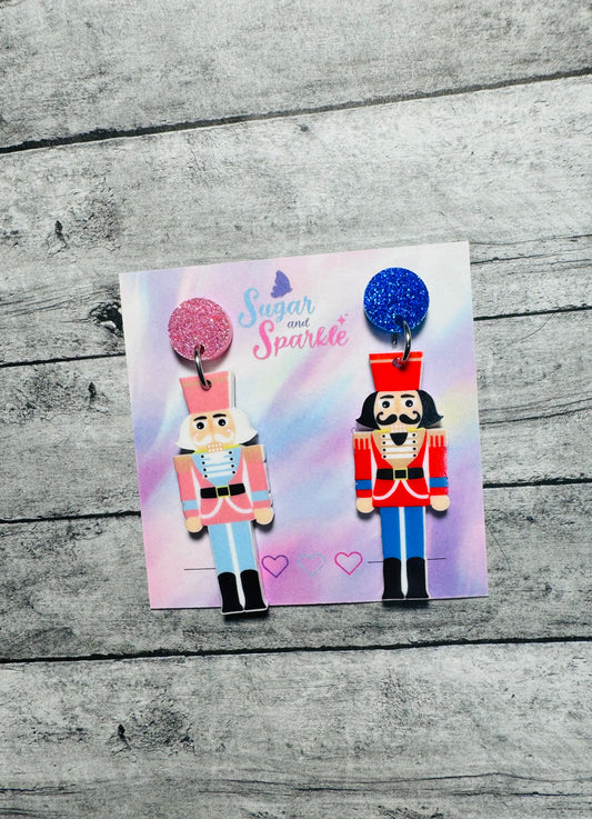 Acrylic Nutcracker Dangly