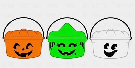 Halloween Buckets