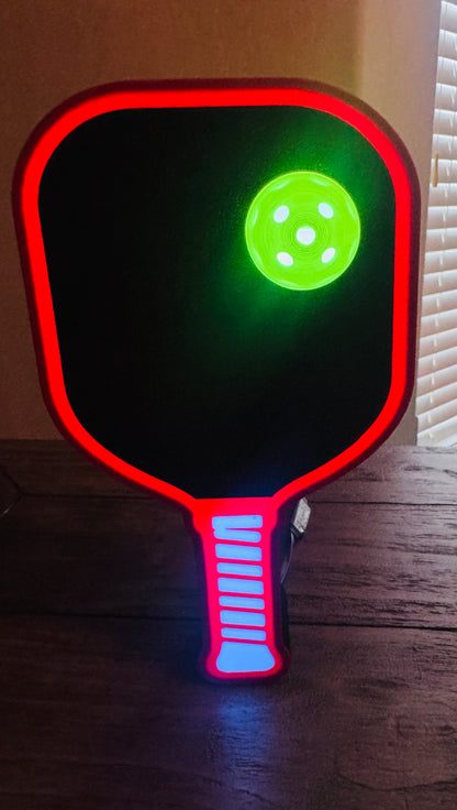 Pickleball Paddle Led  Light Box