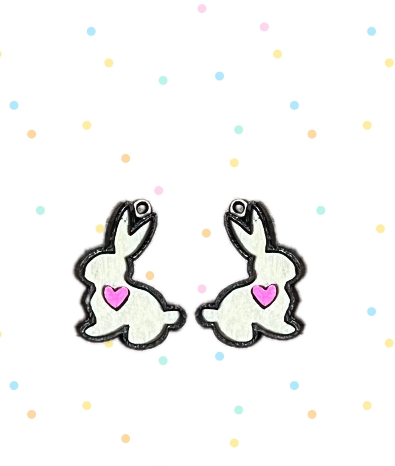 Two Layer Bunny Dangly