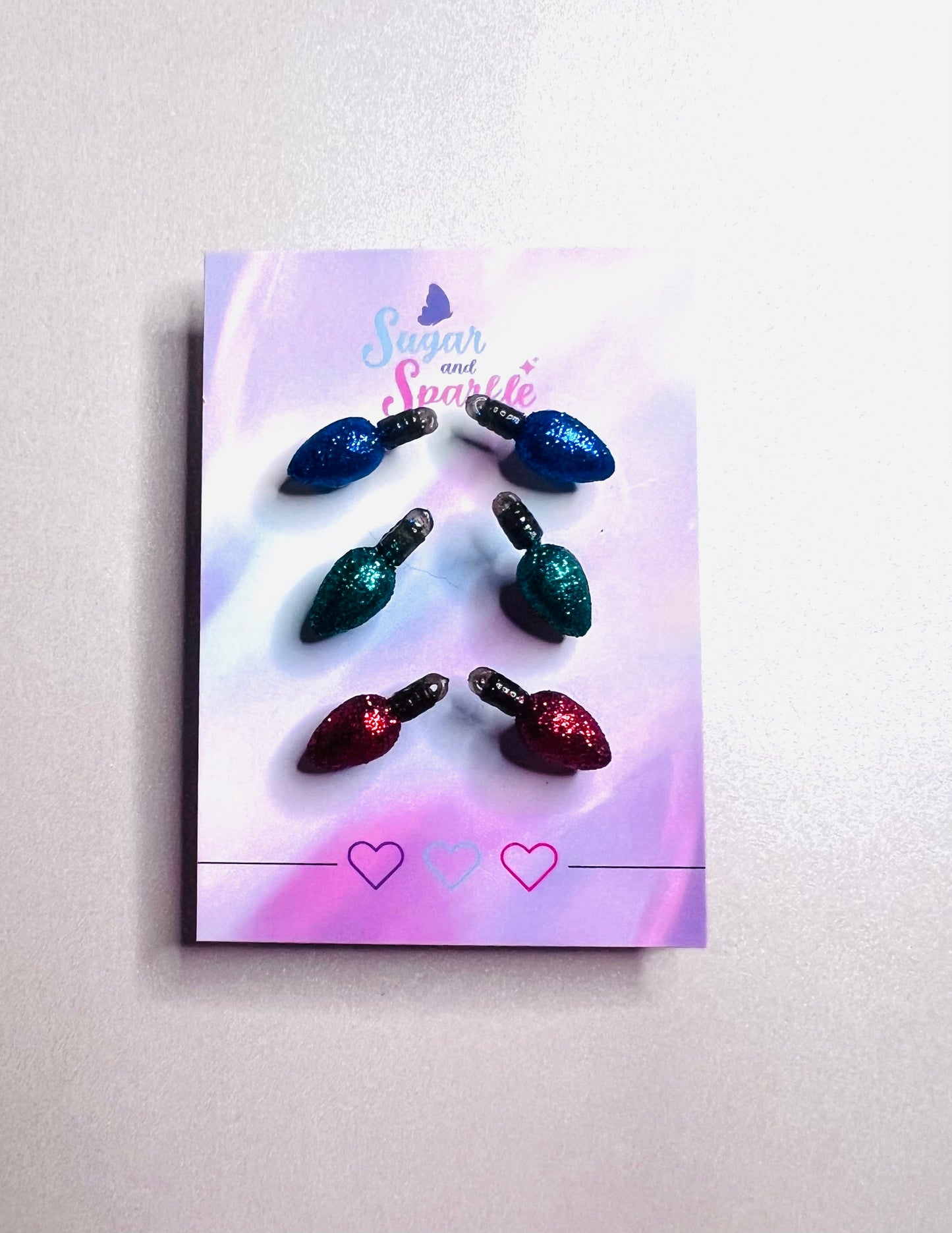 Christmas glitter lights