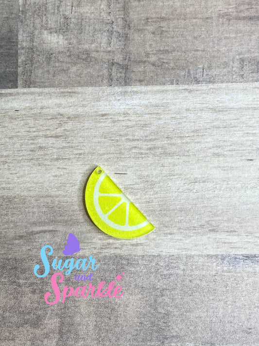 Acrylic Lemon Dangly