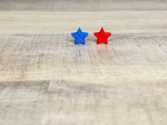 Patriotic Acrylic Stars