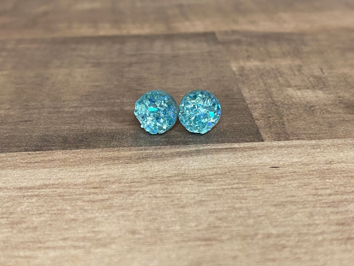 8mm Crystal Sparkle Earrings