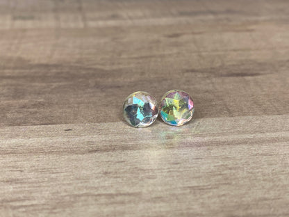 10mm Crystal Sparkle Earrings