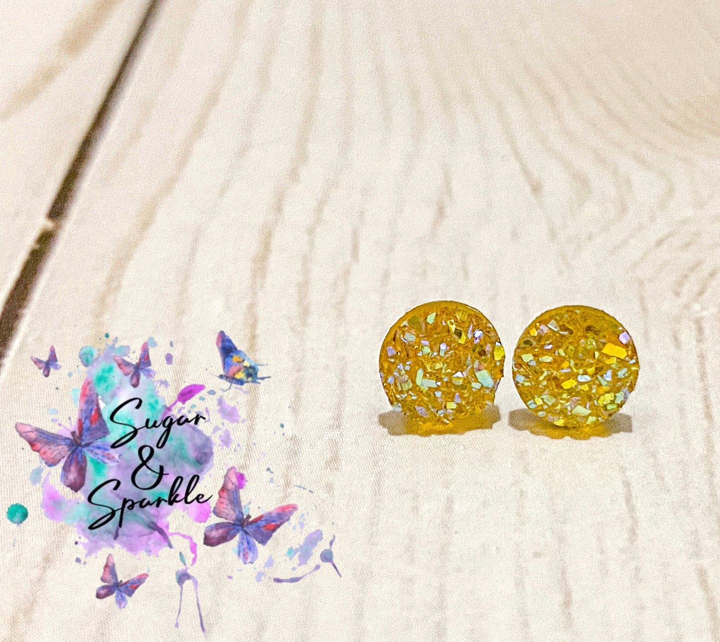 12mm Sparkle Earrings