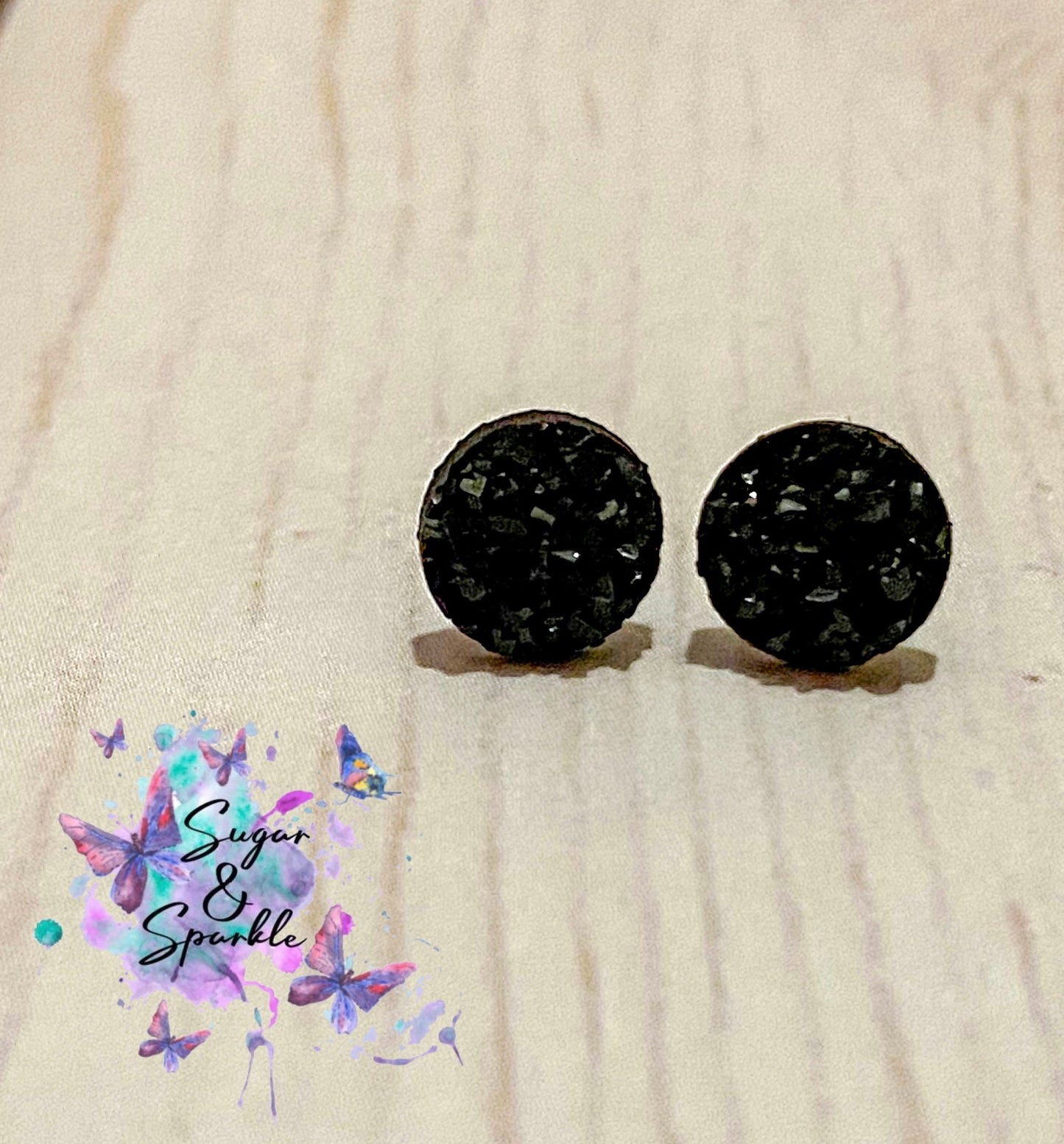 12mm Sparkle Earrings