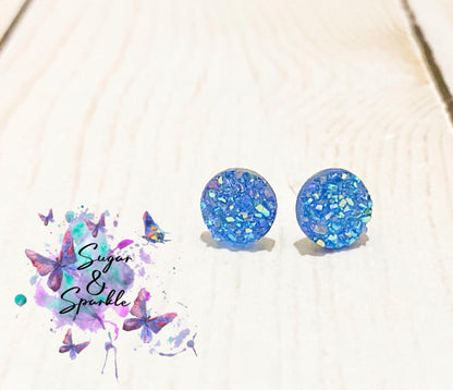 8mm Sparkle Earrings