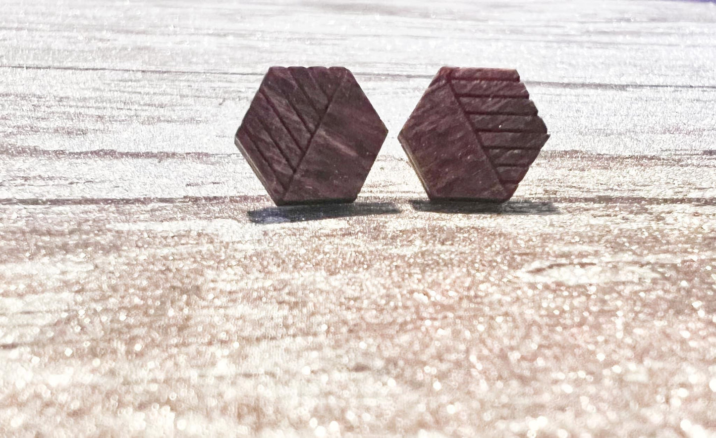 Hexagon Studs