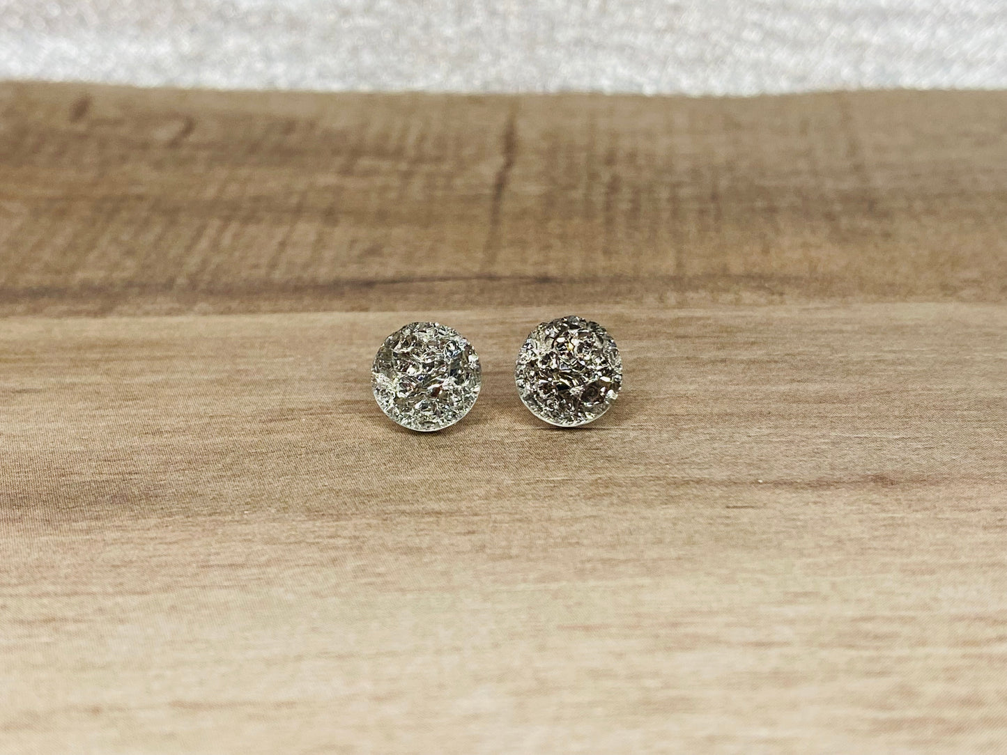 10mm Crystal Sparkle Earrings