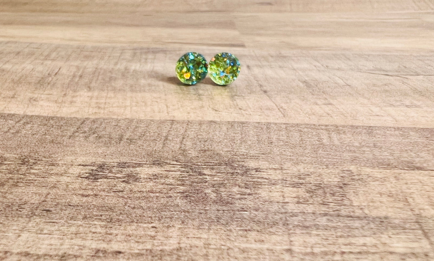 10mm Crystal Sparkle Earrings