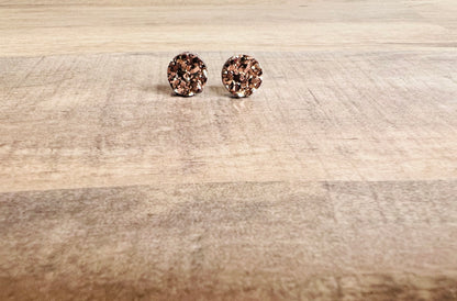 8mm Sparkle Earrings