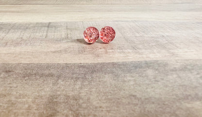 8mm Crystal Sparkle Earrings