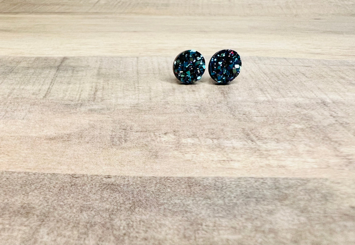 8mm Sparkle Earrings