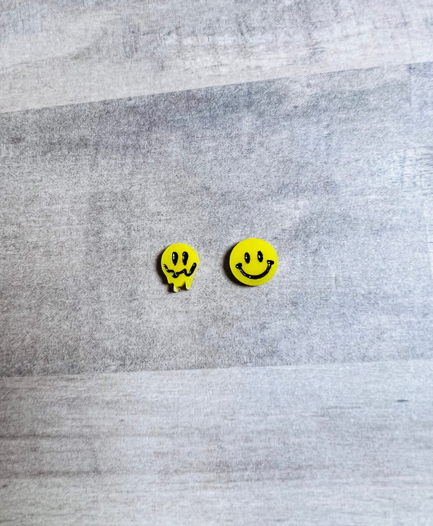 Acrylic Smiley Faces