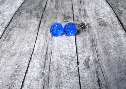 10mm Crystal Sparkle Earrings