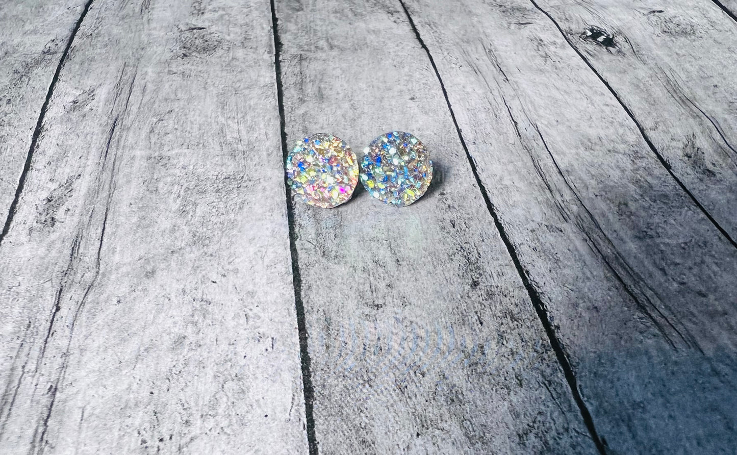 10mm Sparkle Earrings