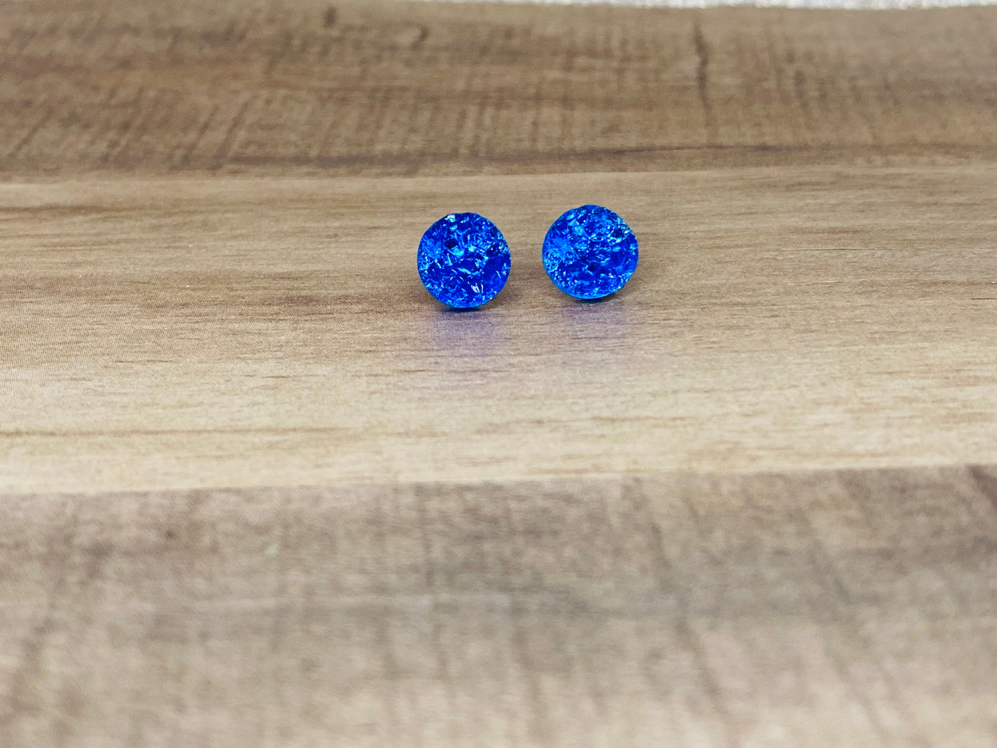 8mm Crystal Sparkle Earrings