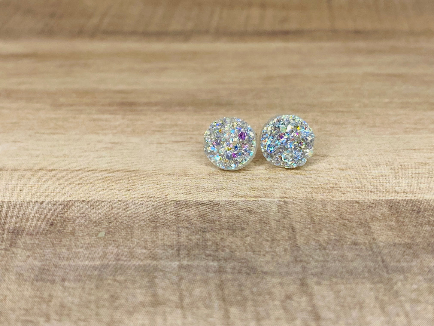 10mm Sparkle Earrings