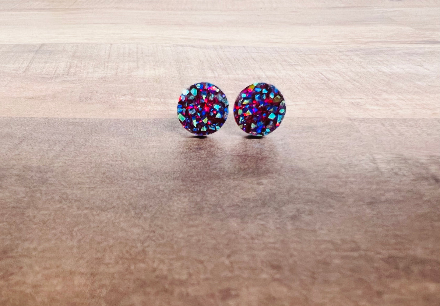 8mm Sparkle Earrings