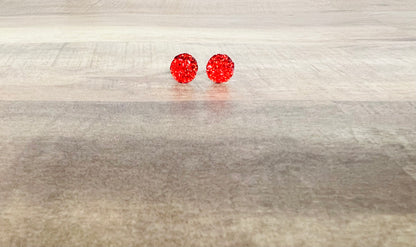 8mm Sparkle Earrings