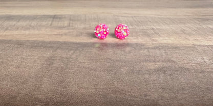 8mm Sparkle Earrings