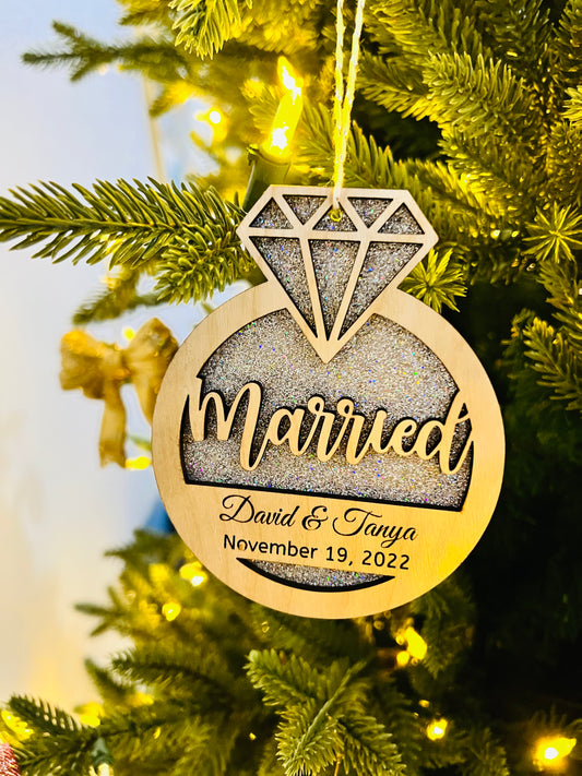 Married Ornament