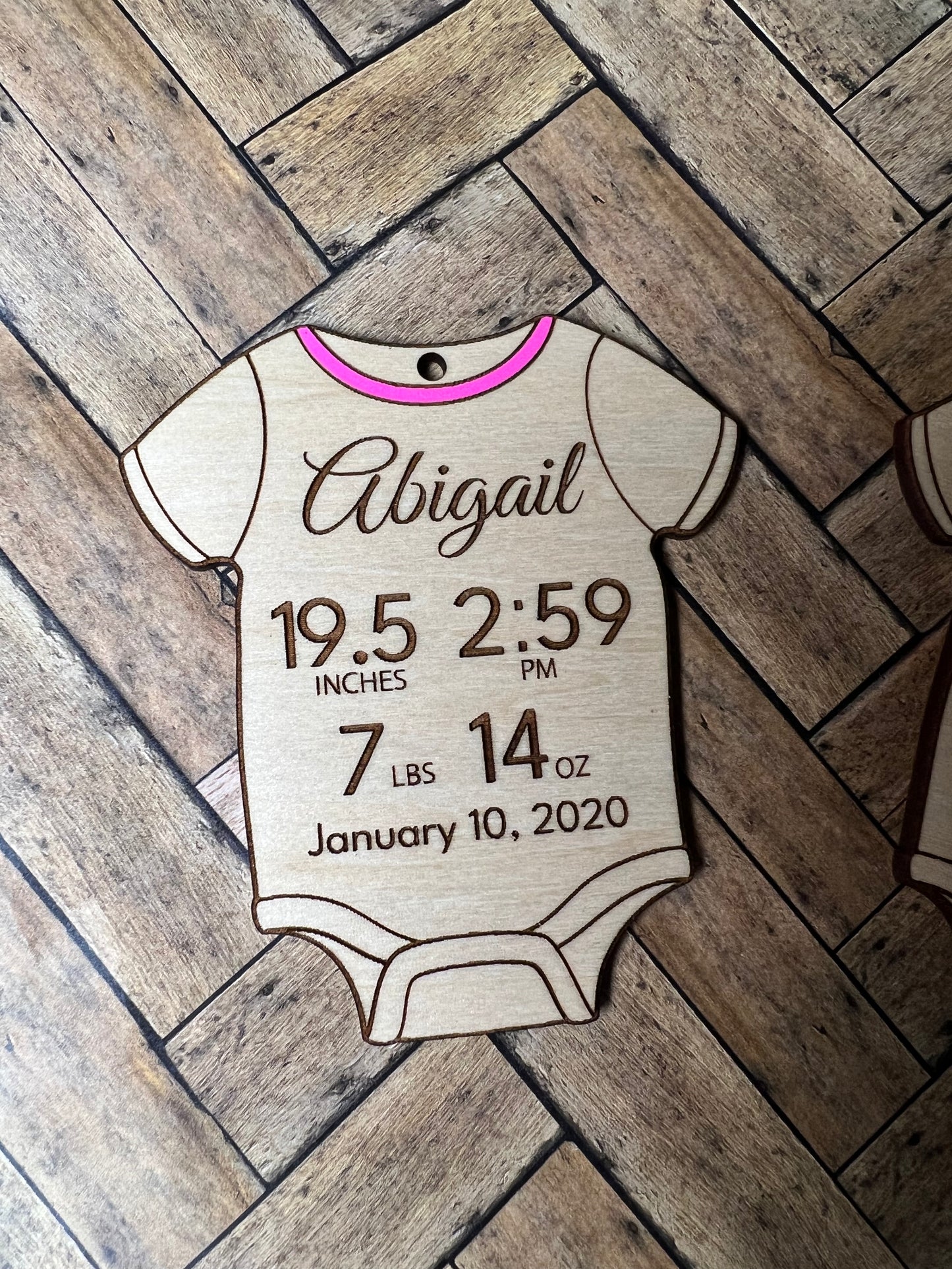 Baby Onesie Ornament